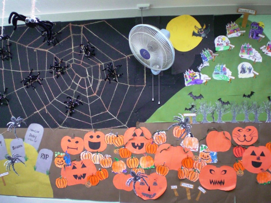 Cute Halloween Wall Decorations Classroom