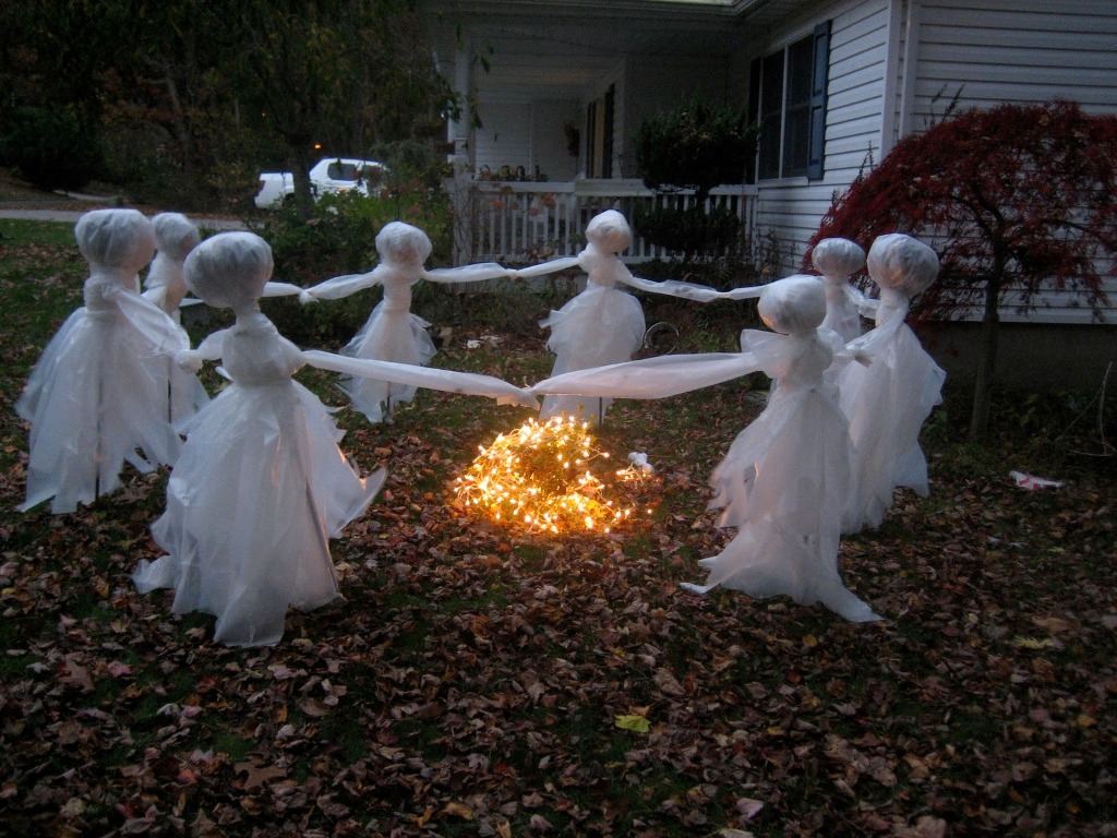 Ghosts Dancing Around a Fire