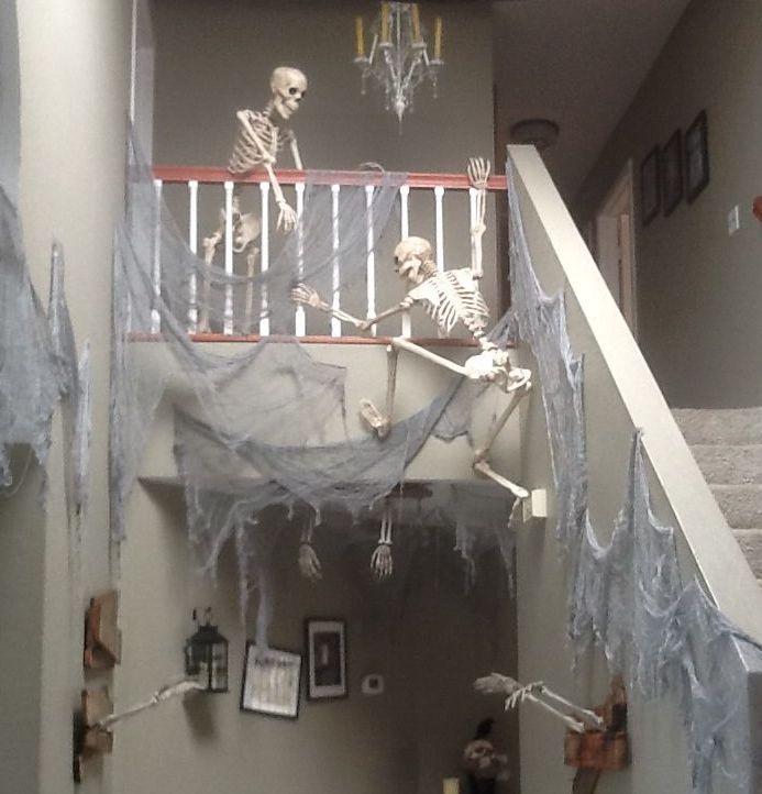 Halloween Decorating Ideas Staircase