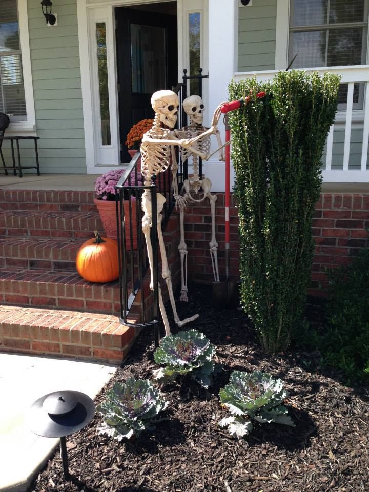 Halloween Front Porch Yard Decorations