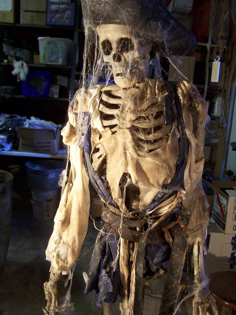 Halloween Pirate Skeleton Decorations