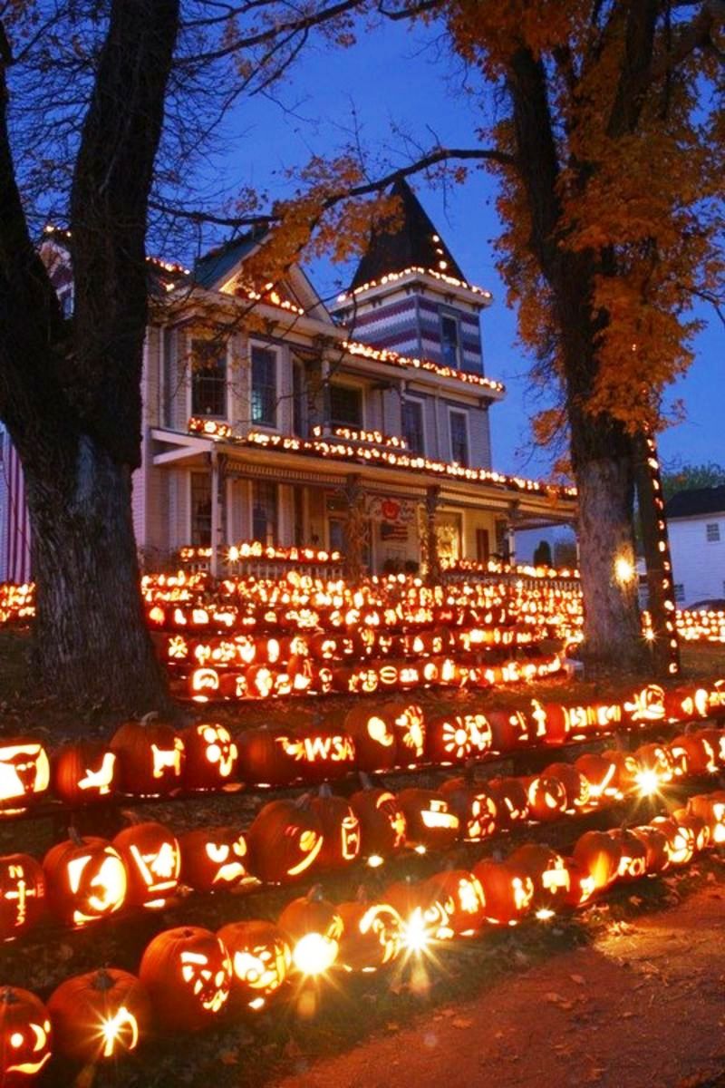 Jack o lanterns halloween decorations