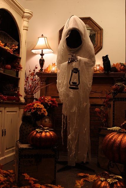 Skeleton ghost decoration halloween