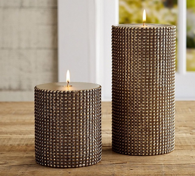 rustic candles home decor