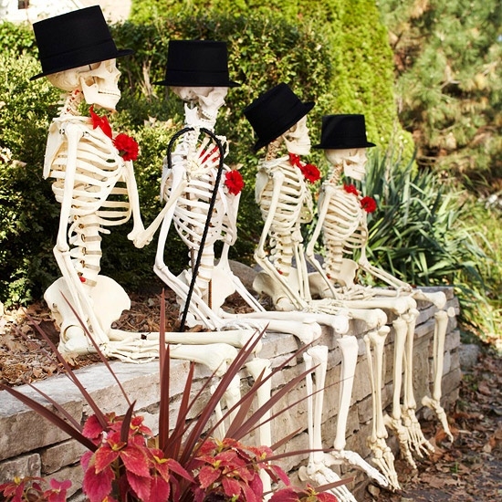 cute outdoor halloween decorations