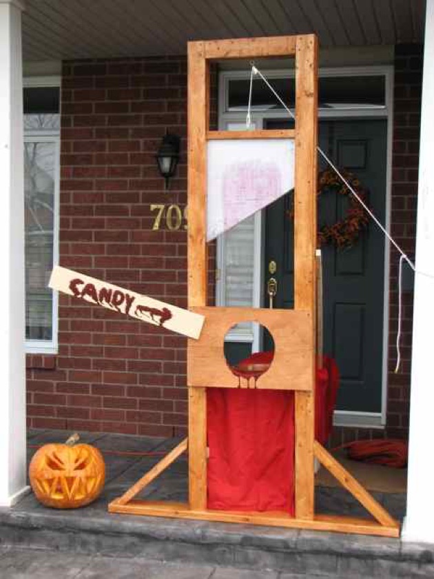 halloween guillotine