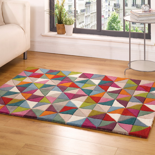 illusion geometry rugs