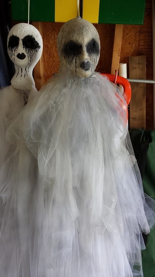 sugar skull Halloween ghost decorations
