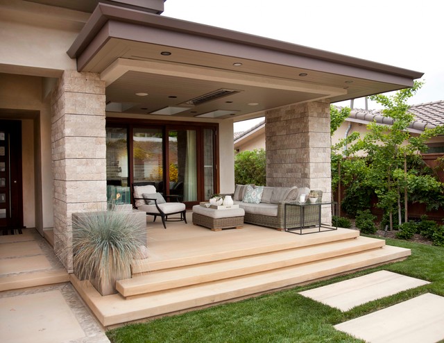 contemporary porch design