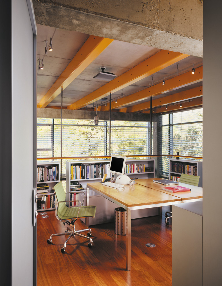Glass House Industrial Office Design