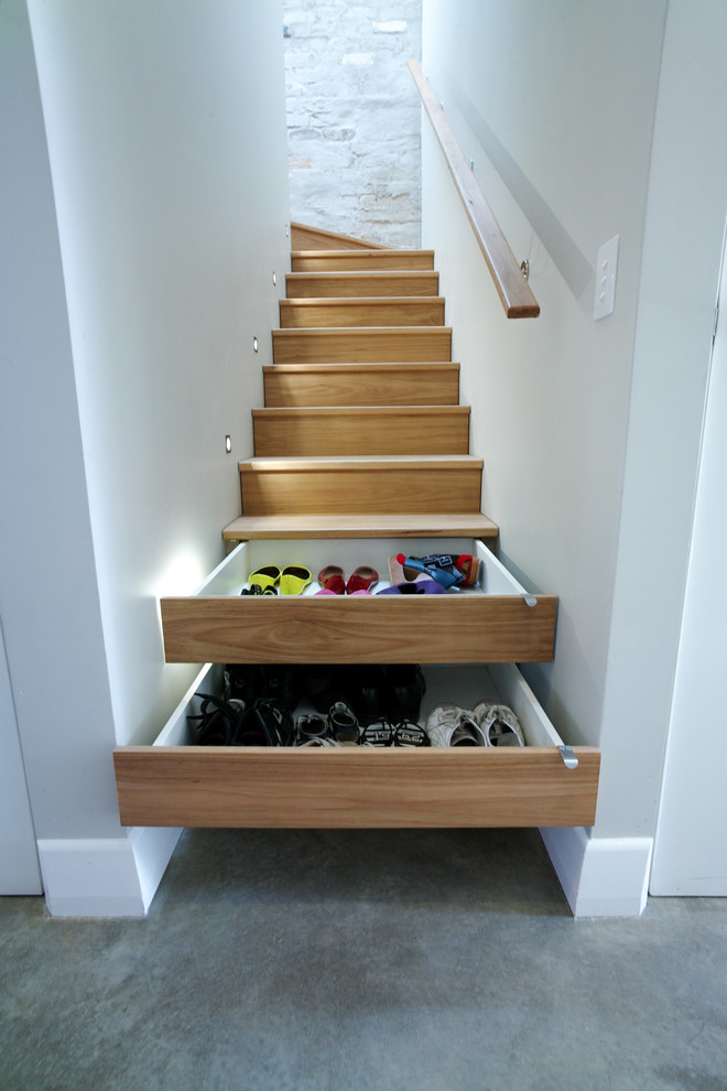 Hidden Great Storage Idea Under Staircase