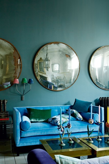 Blue Paint schemes for living rooms