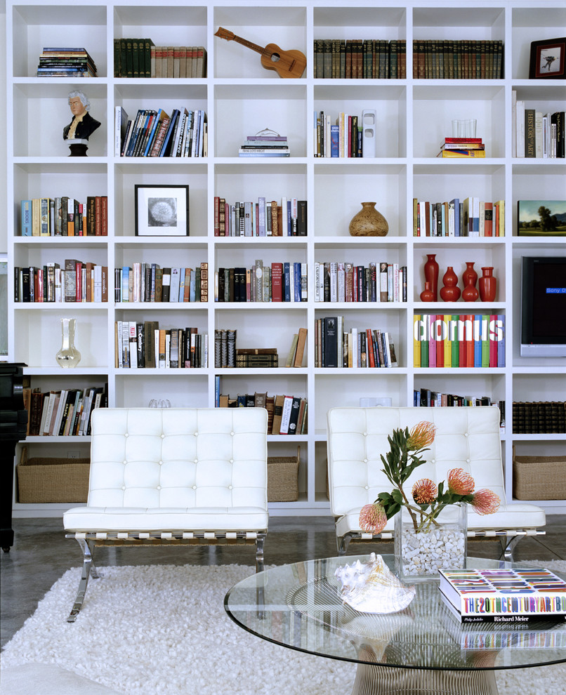 bookshelves design for living room
