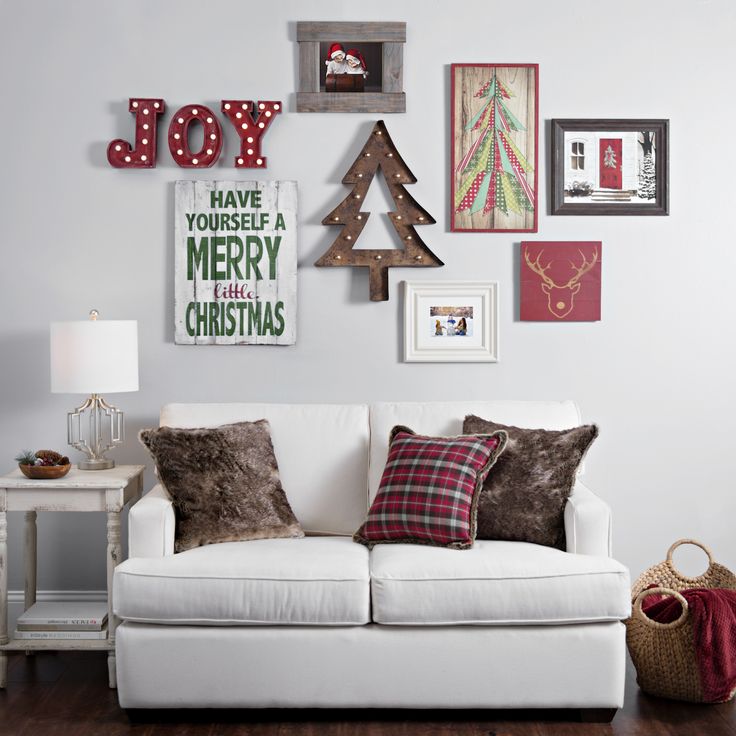christmas wall decals living room
