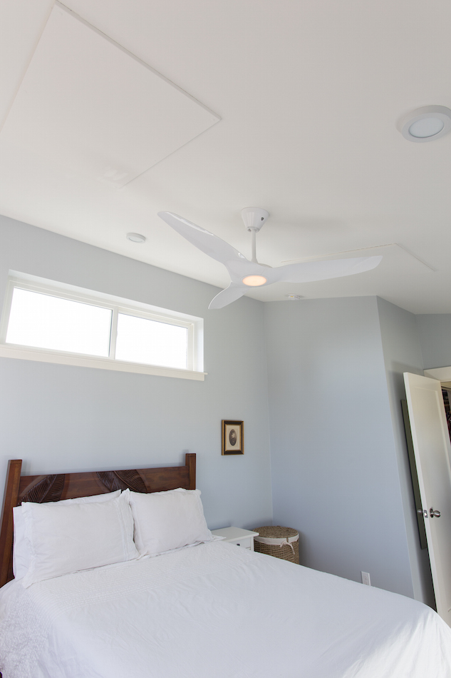 radiant ceiling panels bedroom