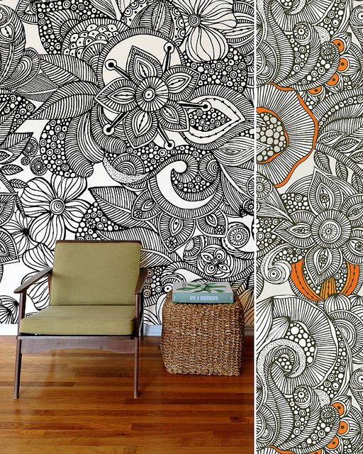 wallpaper wall art ideas