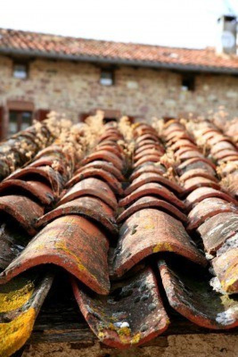 aged roof