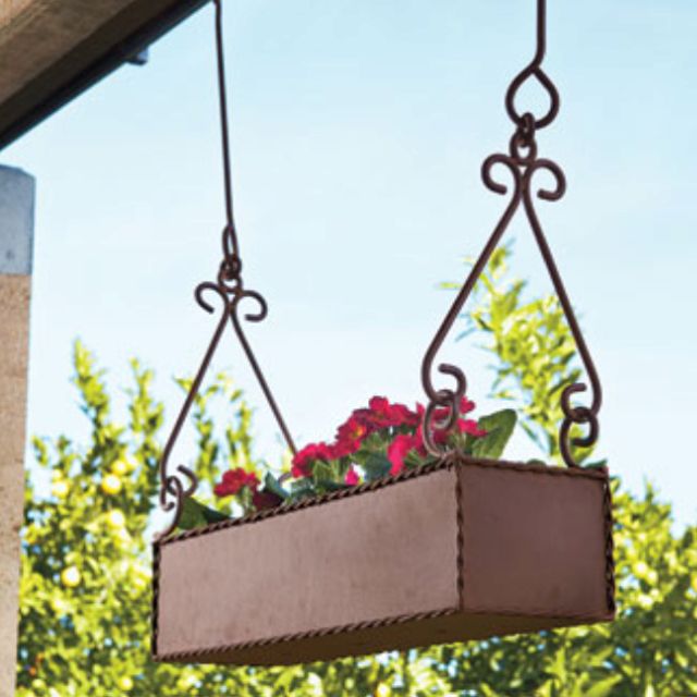 hanging box for flowers