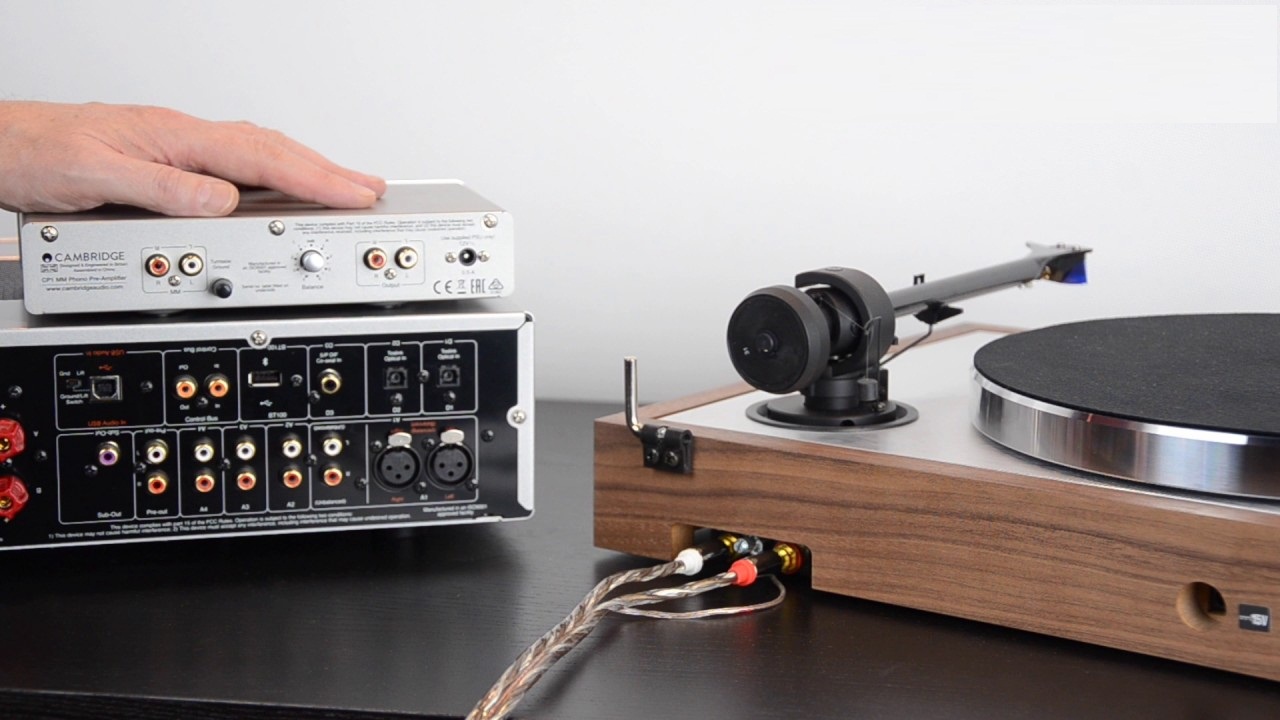 Connecting a turntable with phono preamp in the receiver