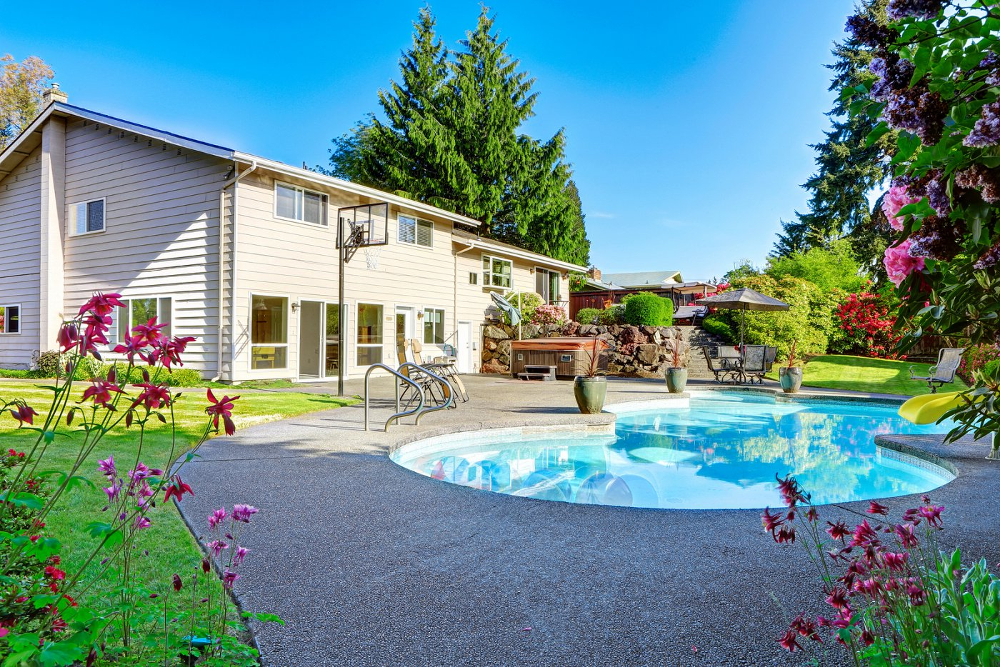 Beautiful Backyard Swimming Pools and Backyard With Small Beautiful Swimming Pool – Aqua-Tech