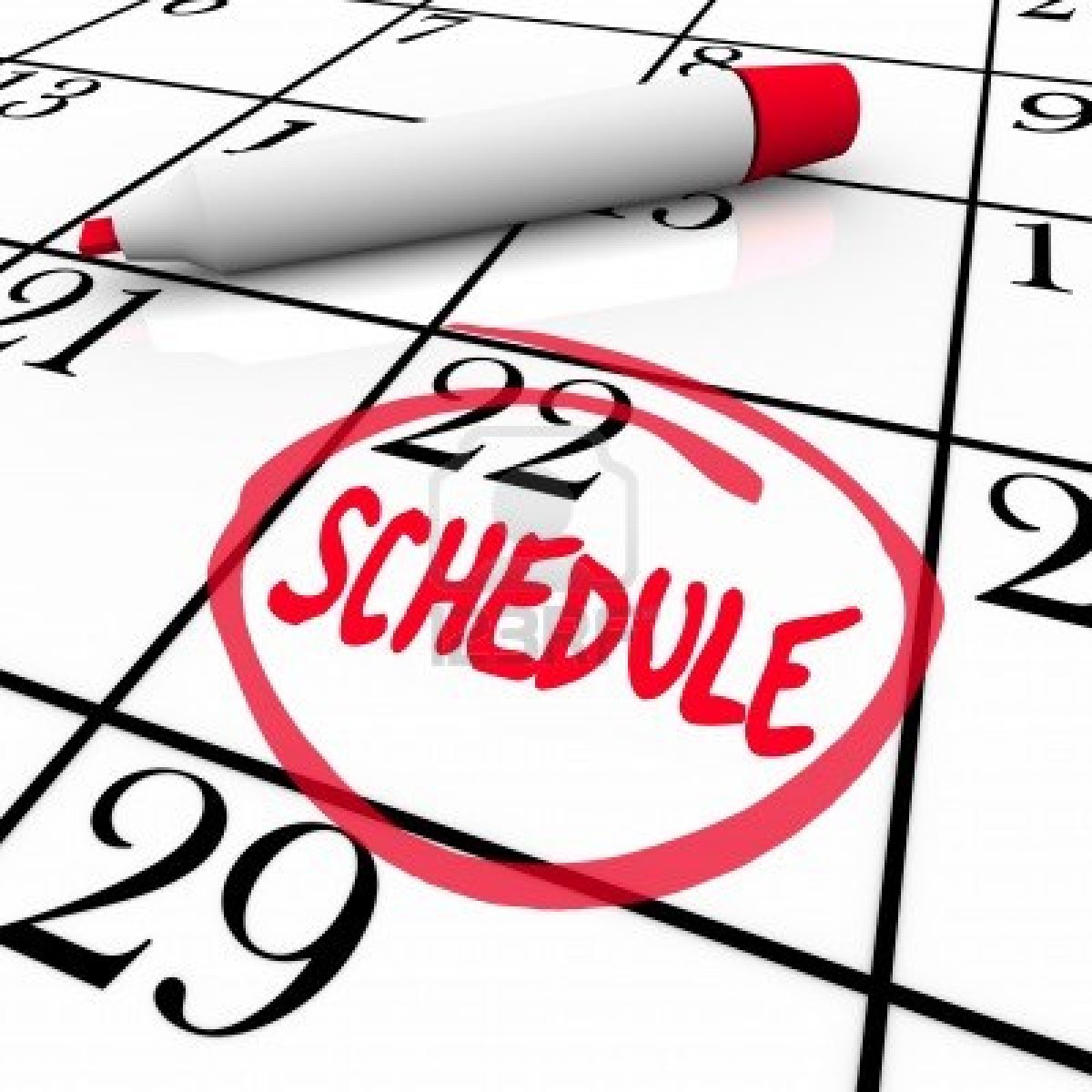 Make a schedule