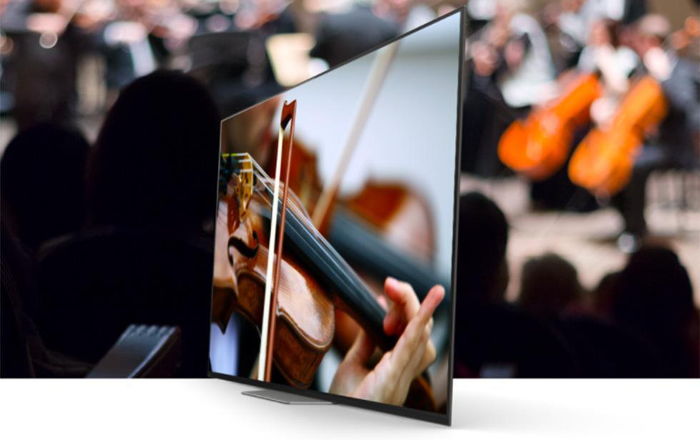 Sony 4K HDR OLED TV with Dolby Vision and Acoustic Surface