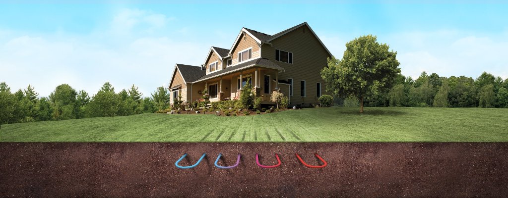 Geothermal heating is green and most efficient