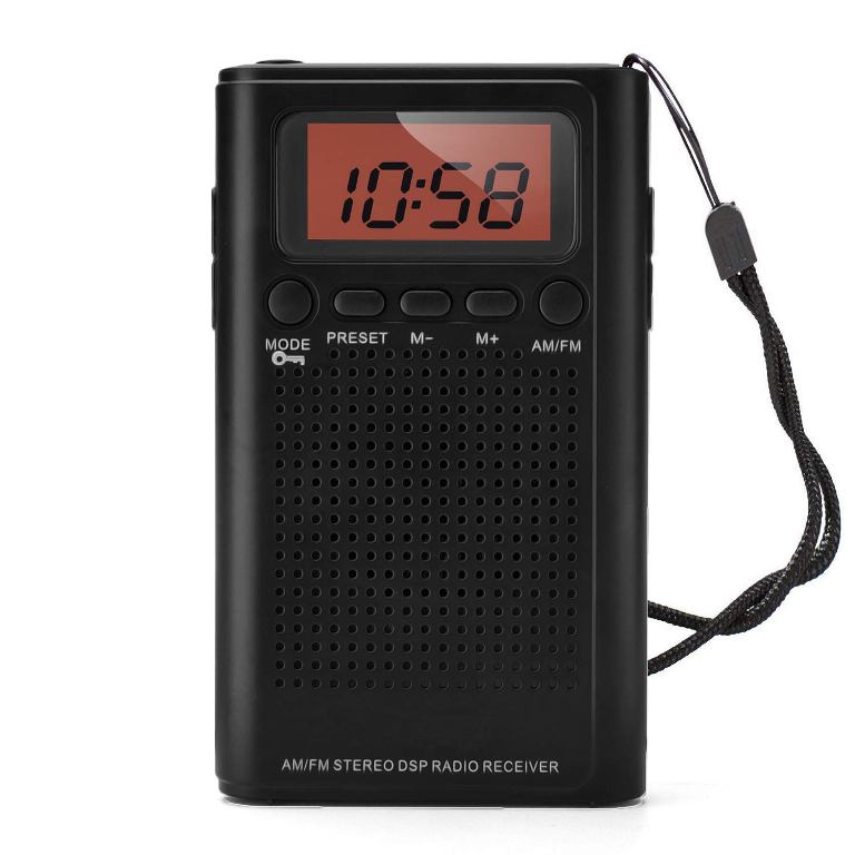 Horologe AM FM Pocket Radio
