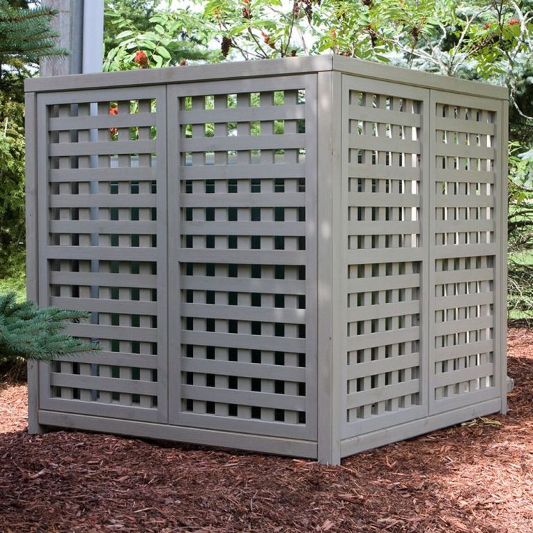 Install an Air Conditioner Fence and More