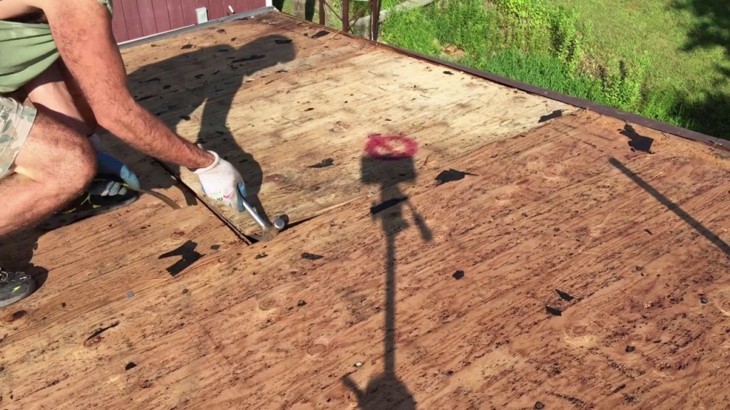 Rotting Roof Decking