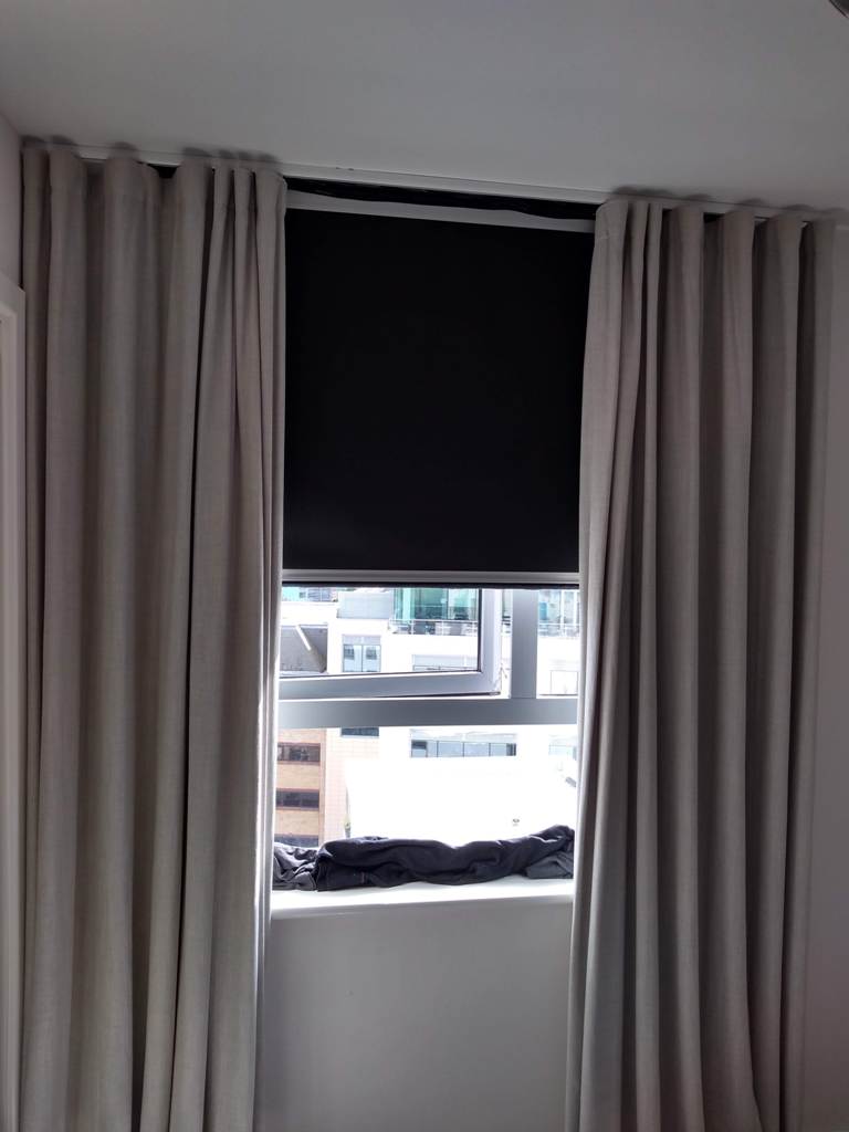 Blackout Curtains or Blinds