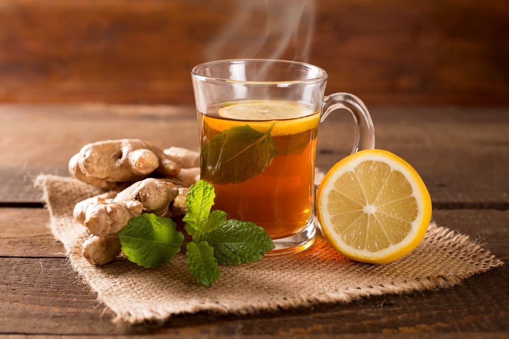 Lemon and Honey kratom tea