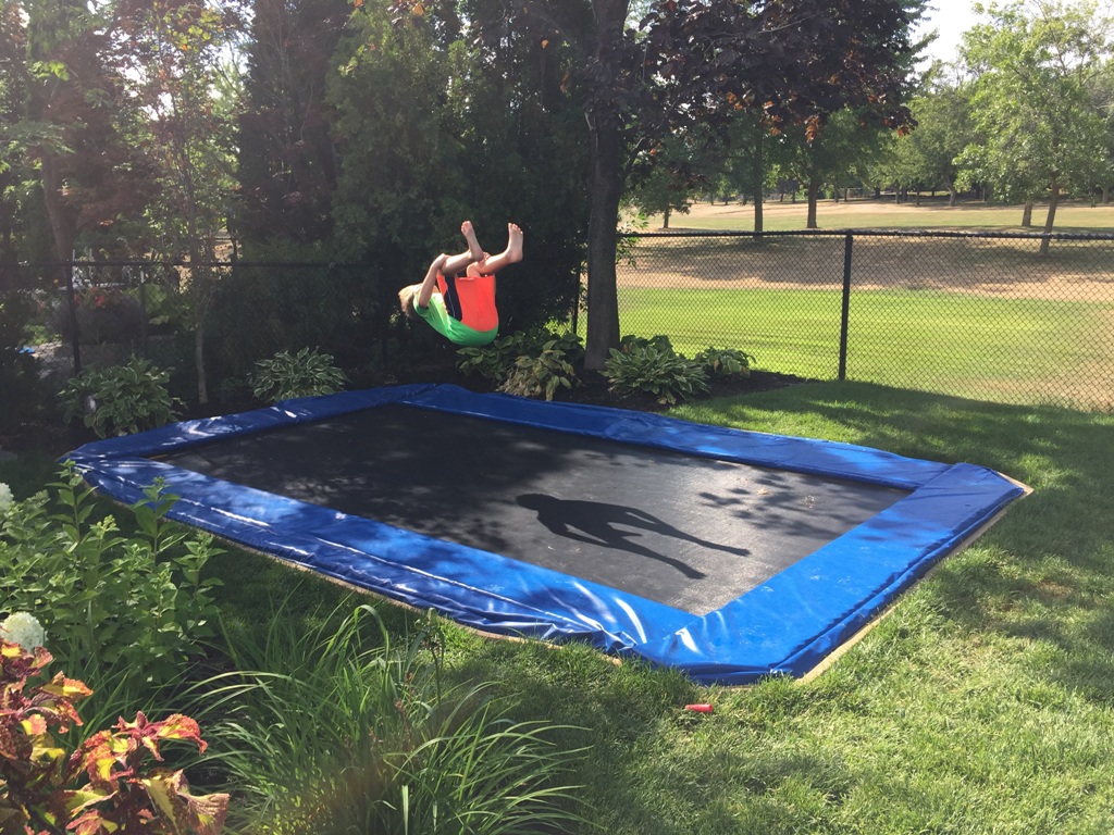 What are in-ground trampolines