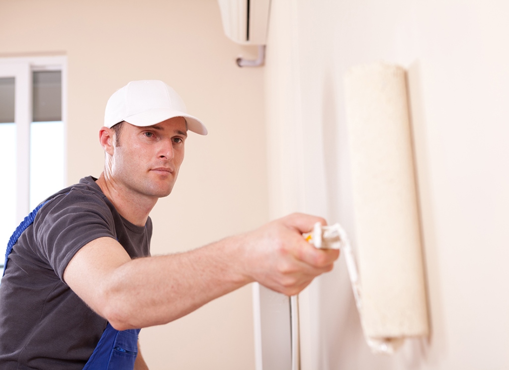 Use A Professional For Harder Tasks Such As Painting High Walls