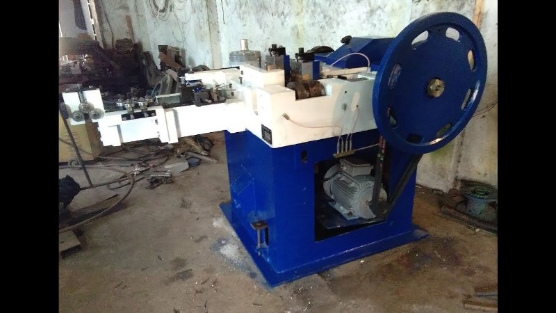 Automatic Wire Nail Making Machine N-4 By Manek Manufacture