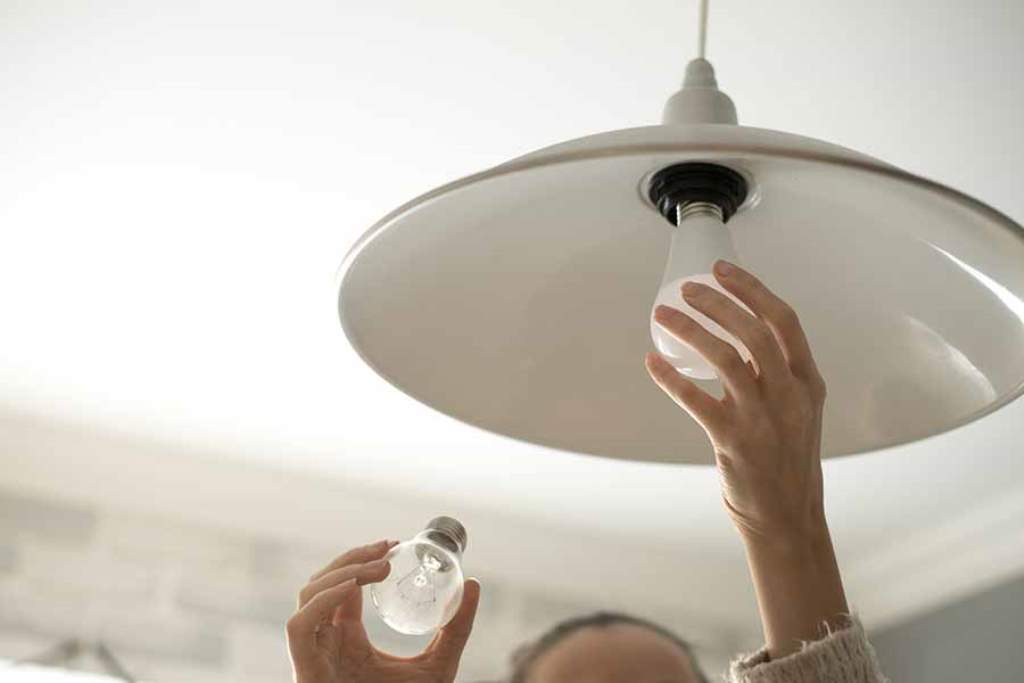 Replace your light bulbs.