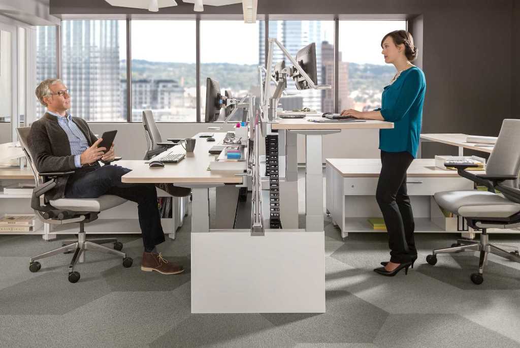With a Height-Adjustable Desk, You Get a Lot