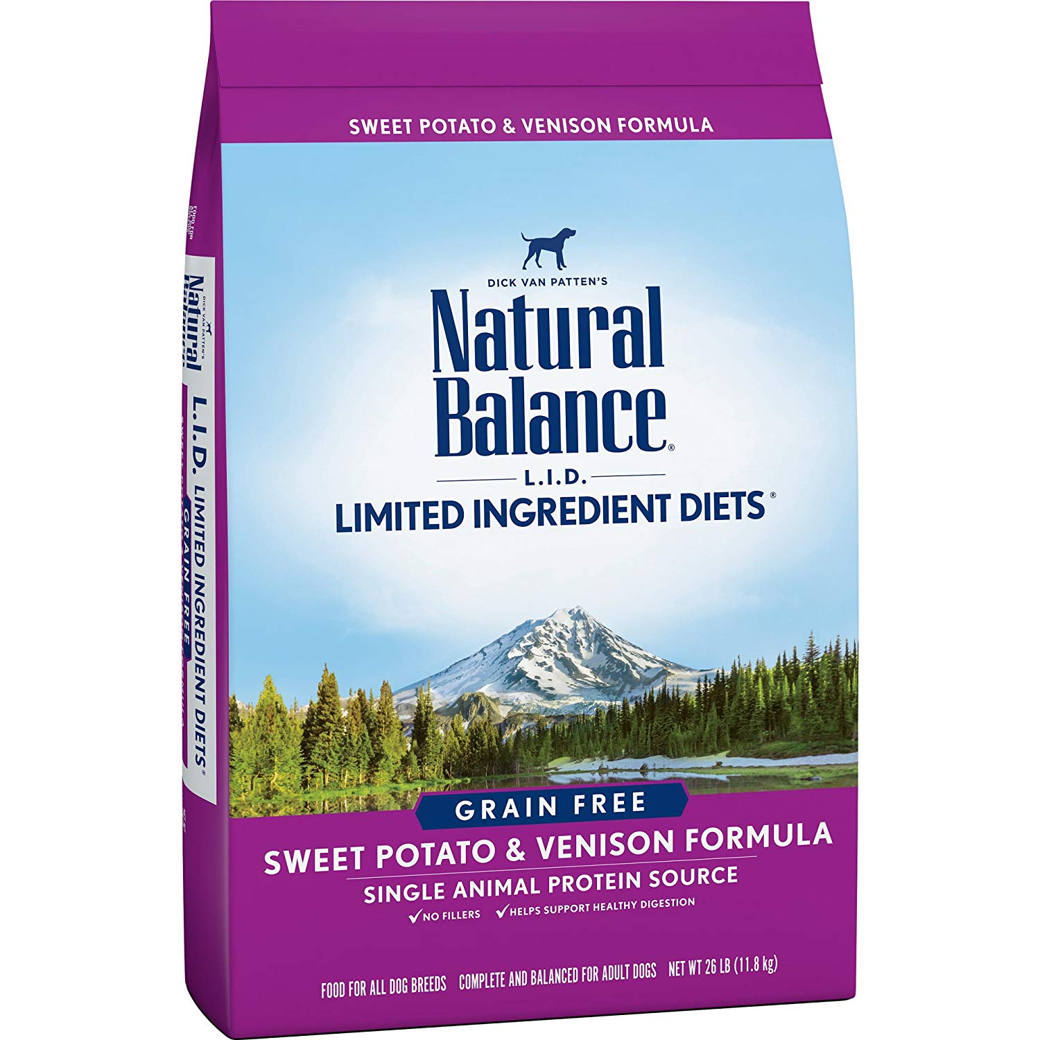 Natural Balance Limited Ingredient Diets grain-free dry dog food best for weight management