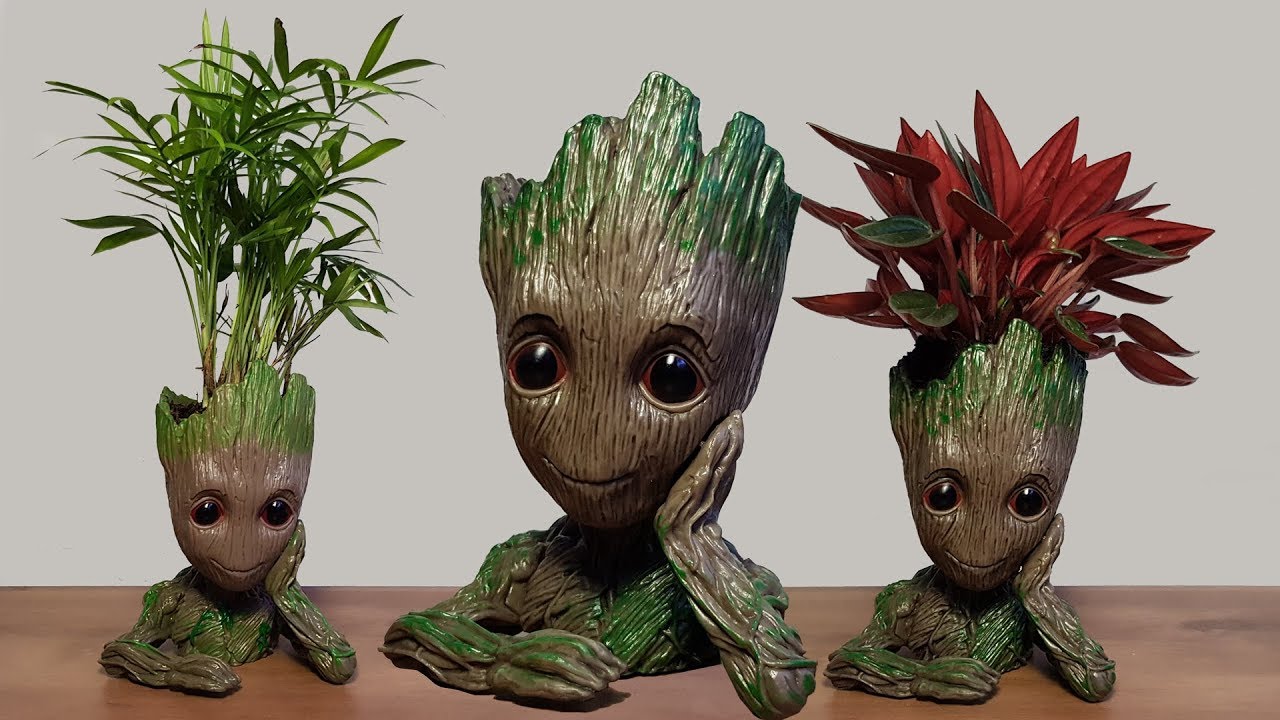 Place Your Baby Groot Flower Pot