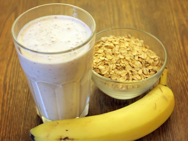 Protein Shake and Banana