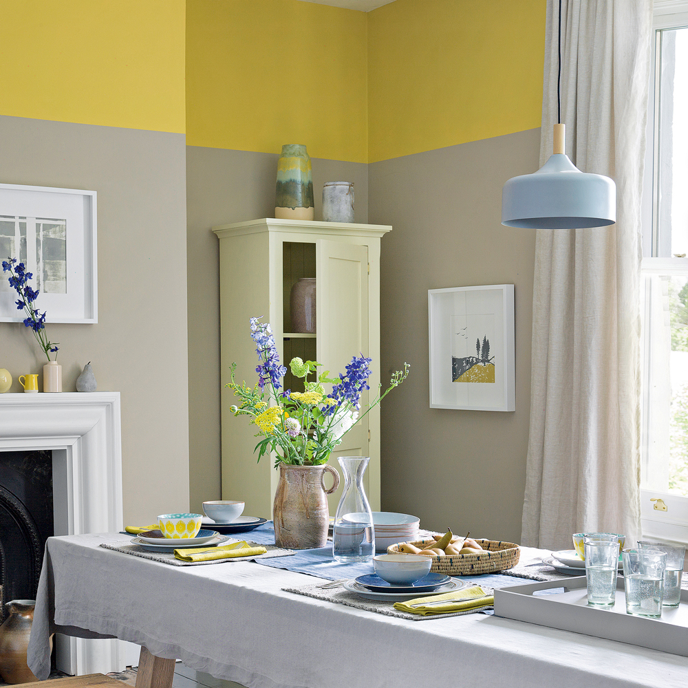 Use neutral colour pallets to keep your room looking fresh