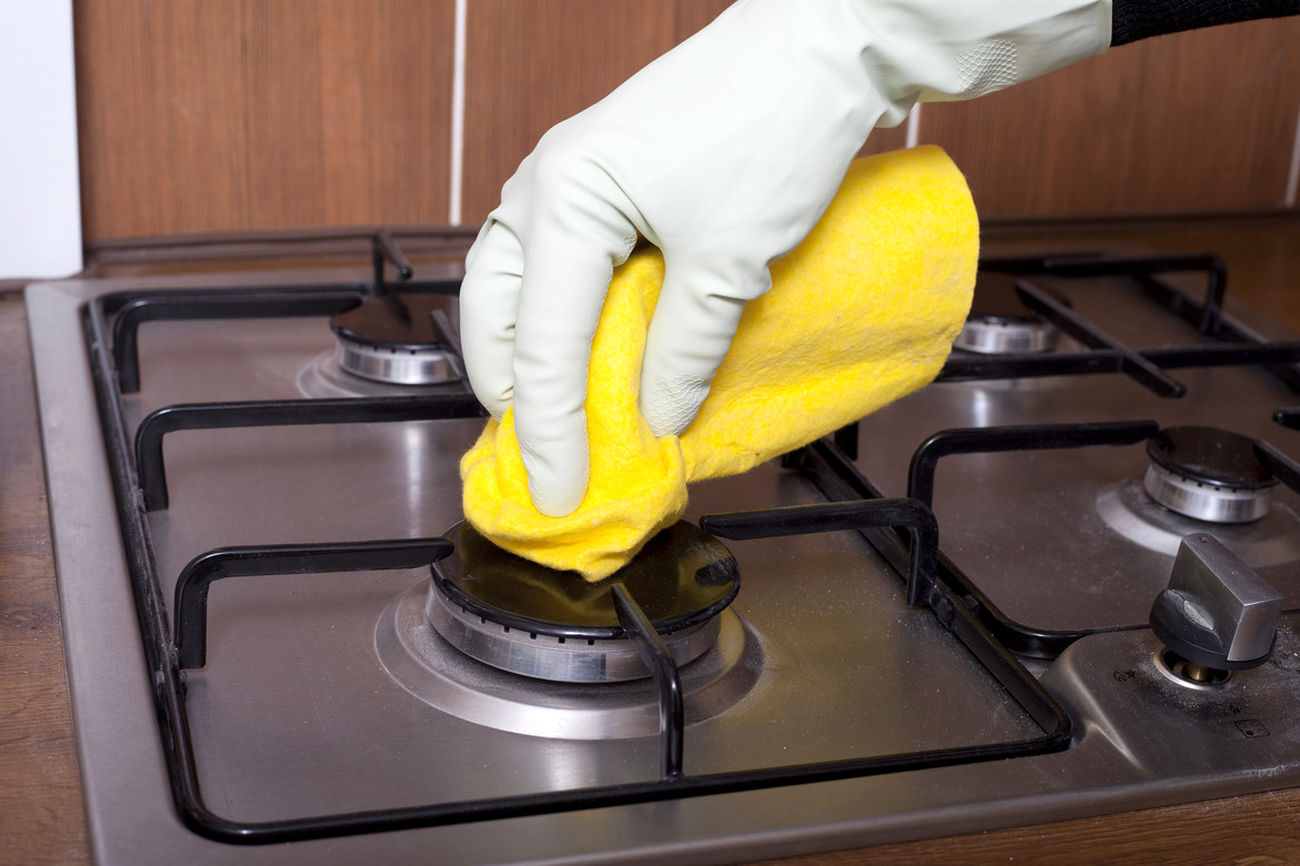 Keep your stove clean and be mindful of the gas stove