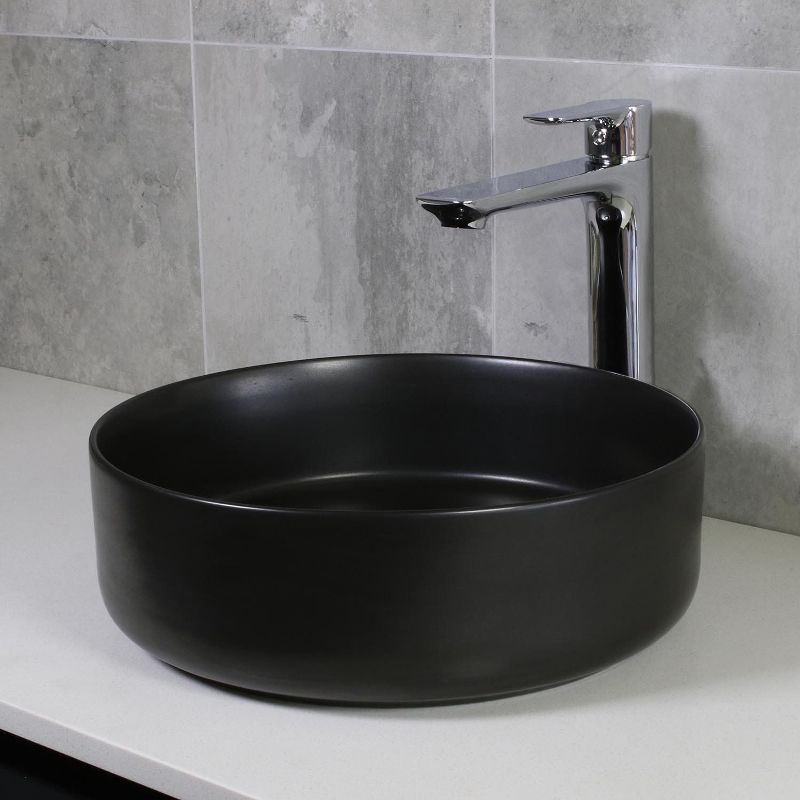 Black Round Kitchen Sinks2