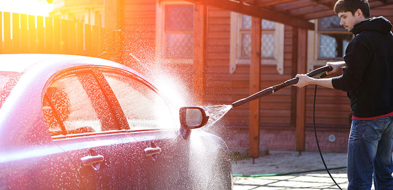 Pressure Washing your Car or Truck2