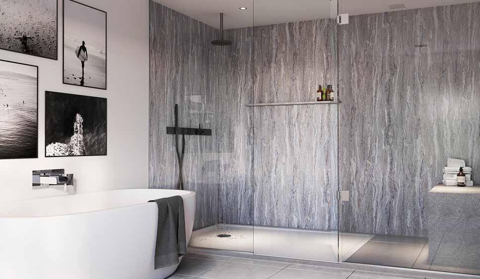 Give Your Bathroom The Trendiest Renovation With Wall Panels Residence Style - Tile Panels For Bathroom Walls