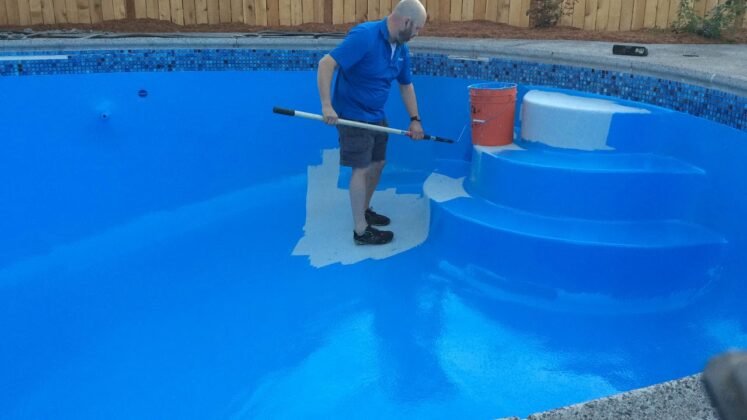 swimming pool plaster repair