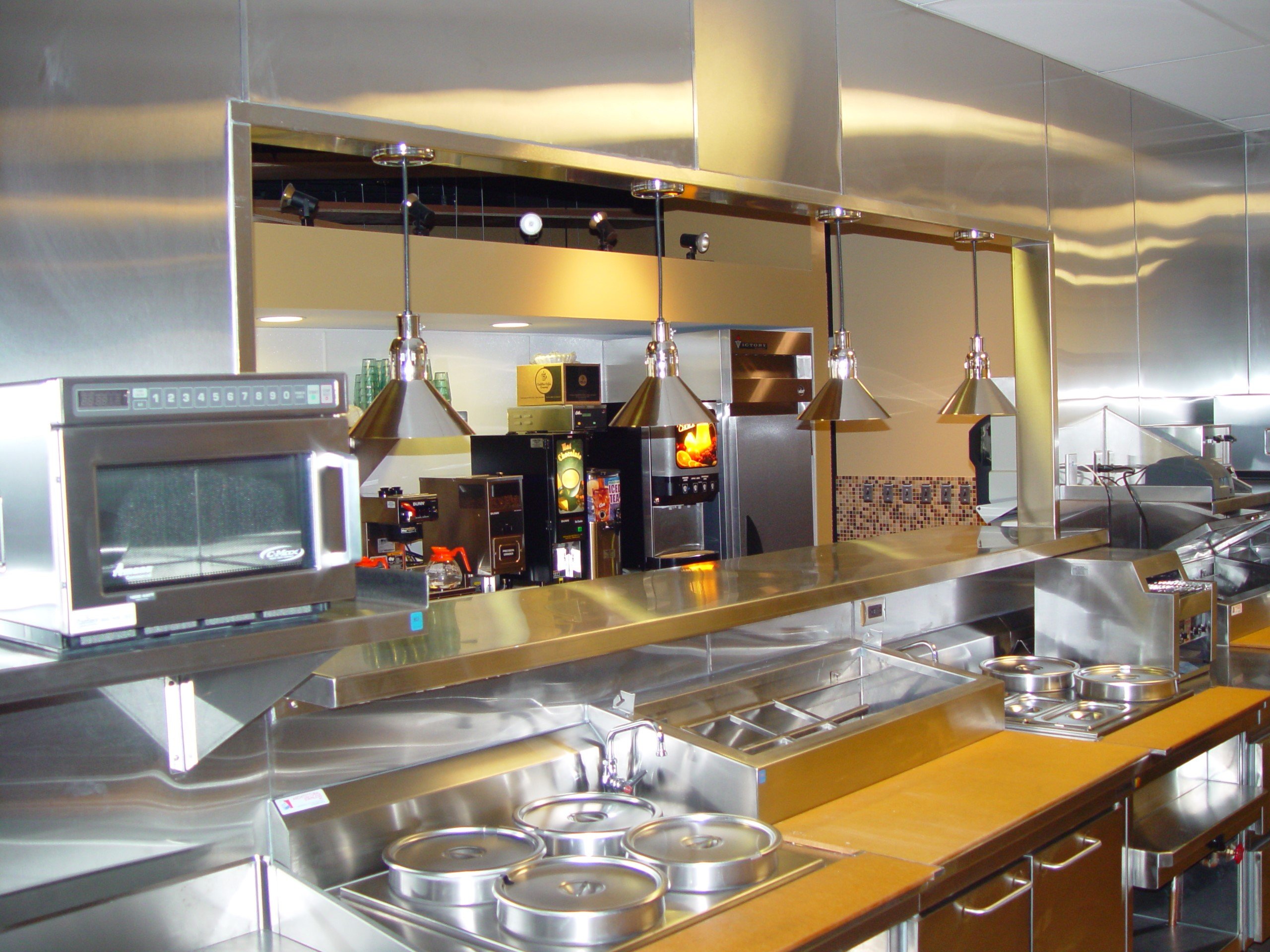 Stainless Steel Microwave Wall Shelves for Maximizing Space in