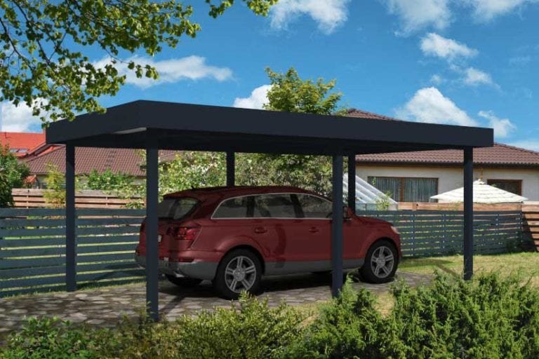 Benefits of Flat Roof Carport Design » Residence Style