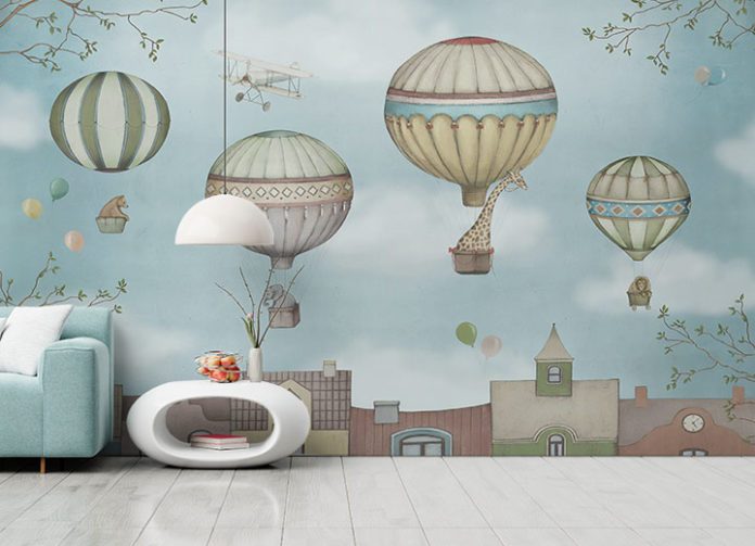 The Ultimate Guide to Balloon Wallpapers for Kids Room Walls ...