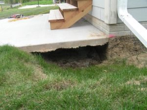 What Causes A Void Under A Concrete Slab And How To Fill It?